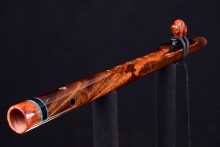 Ironwood (desert) Native American Flute, Medicine Man, Mid G-4, #H33A